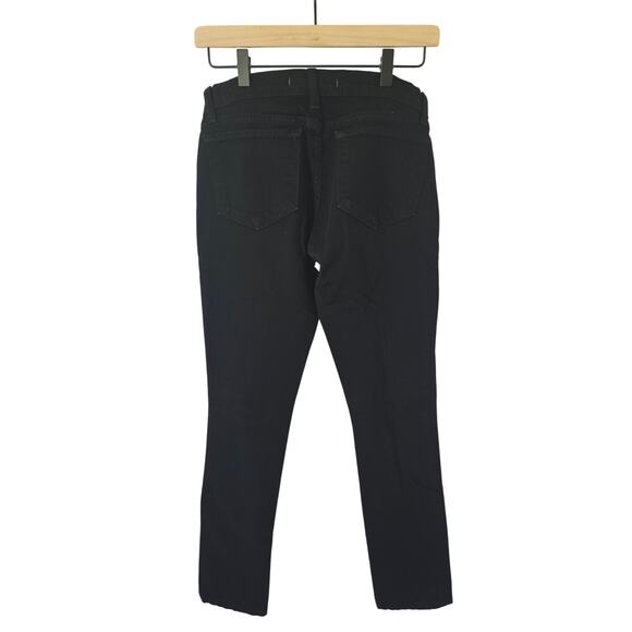 J Brand Jett Jeans Size 27 Black High Rise Skinny Pencil Leg Stretch Denim - Picture 2 of 4